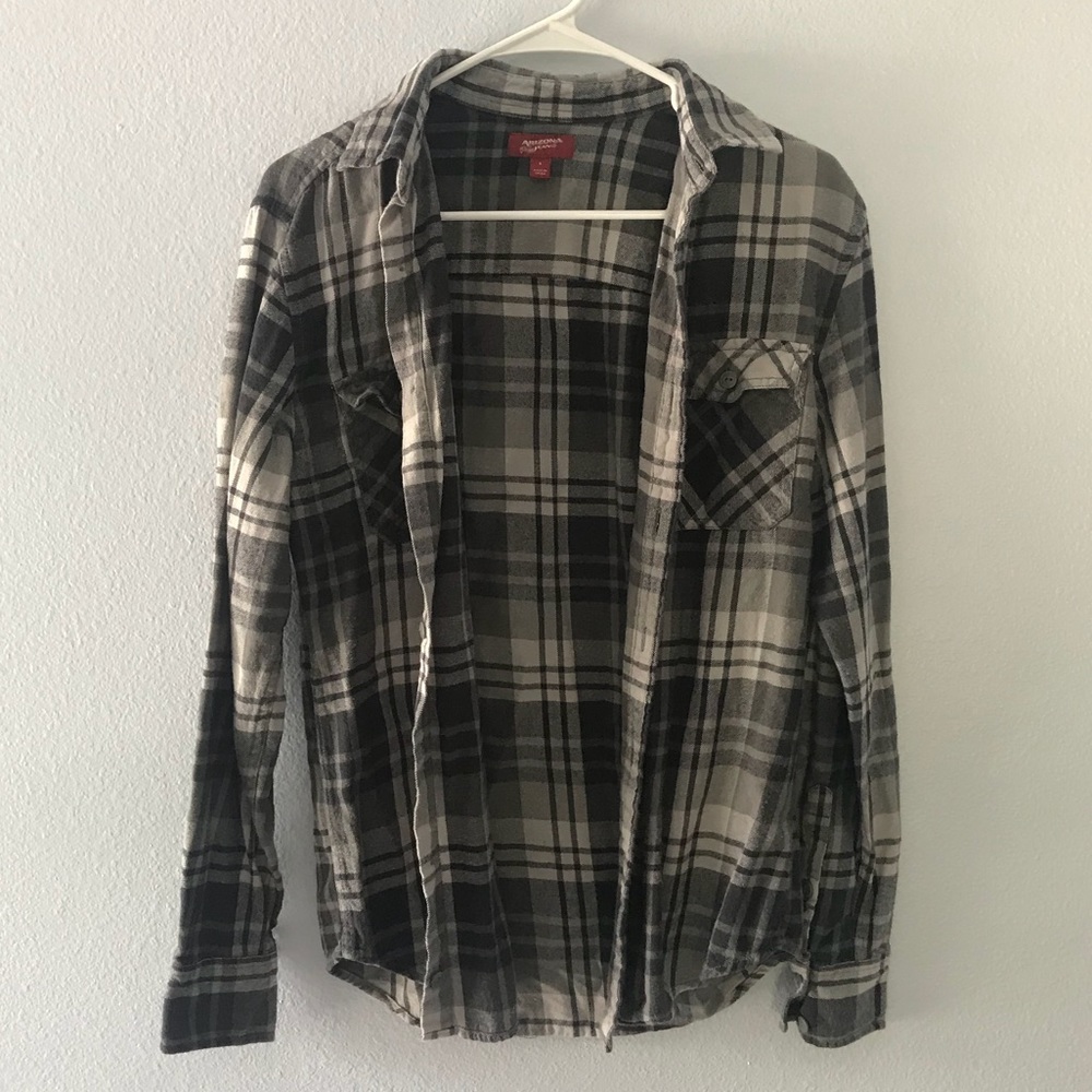 Gray Plaid Shirt